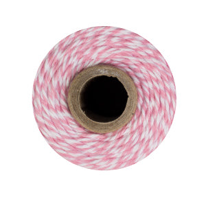 Pink & White Bakers Twine