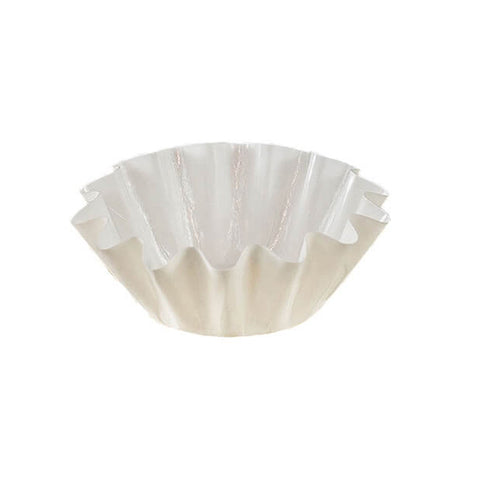 White Brioche/Floret Baking Cups - 100 count