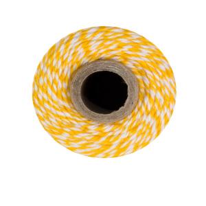 Yellow & White Bakers Twine – Bakers Stock